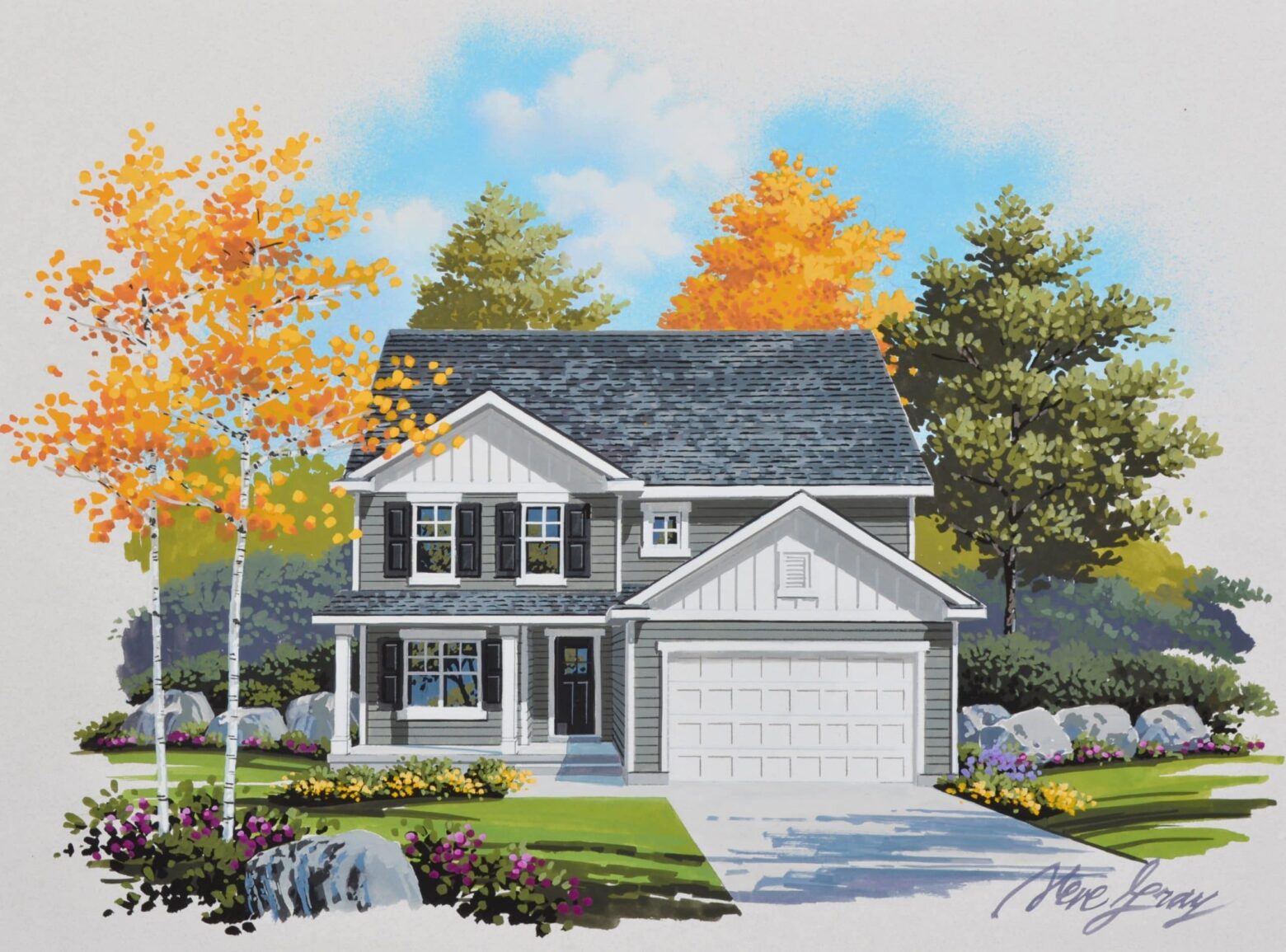 RW Custom | Custom Homes Utah | Woodland Farmhouse